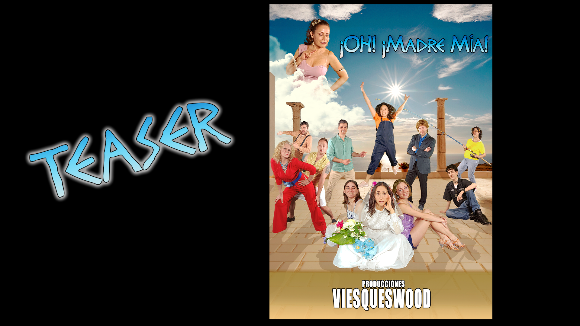 Cartel Teaser ¡Oh! ¡Madre mía!