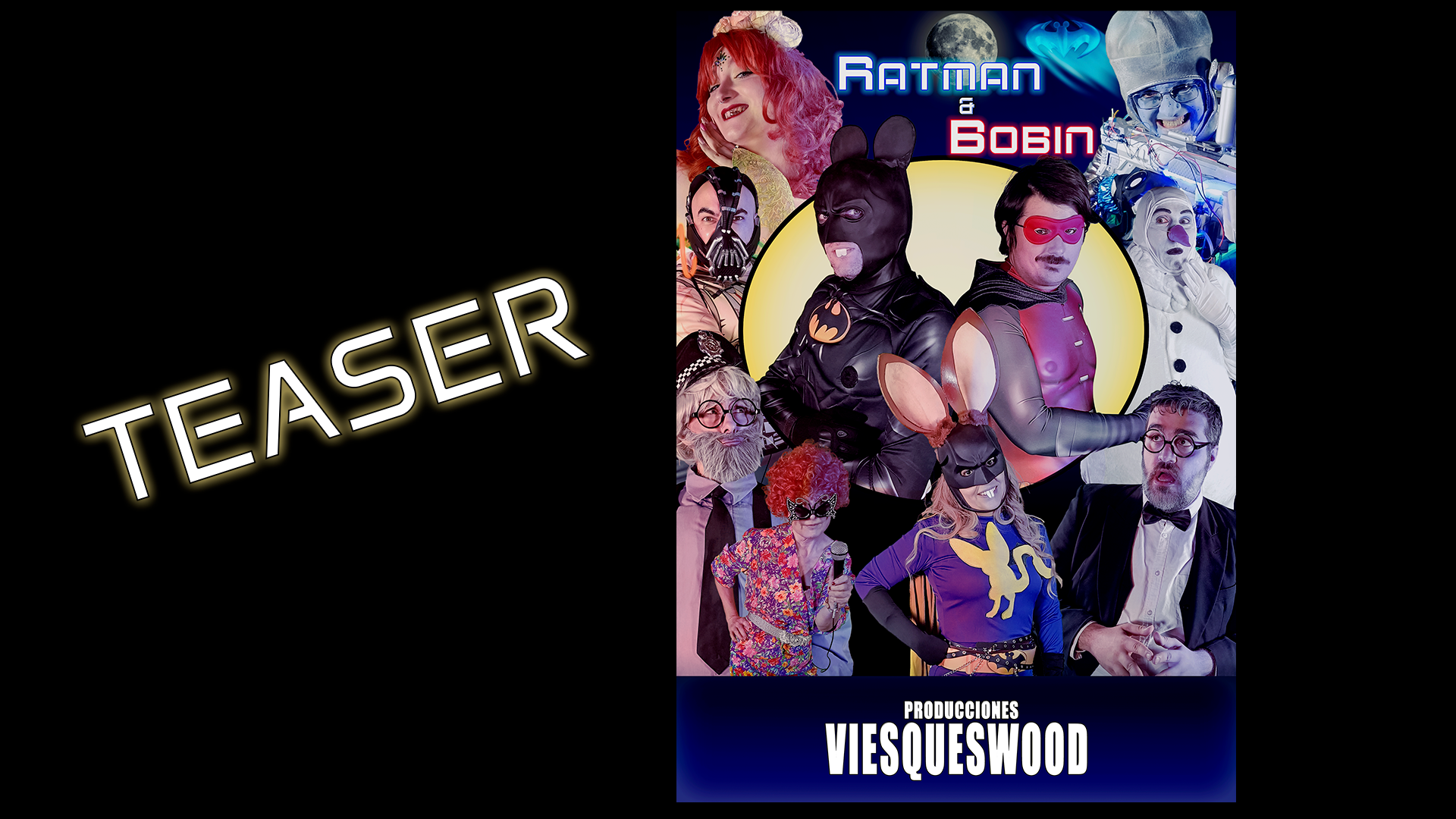 Cartel Teaser Ratman y Bobin