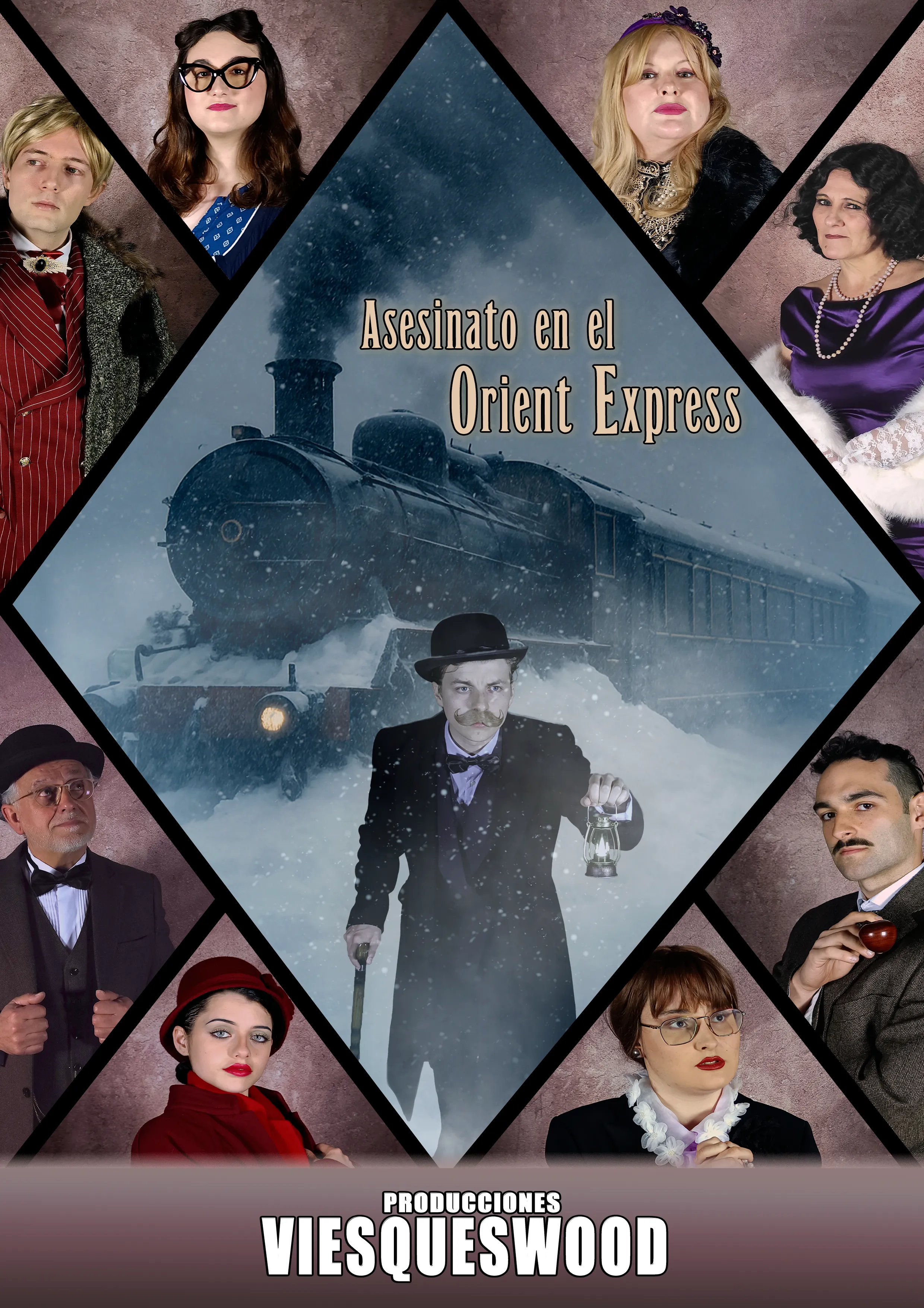 Cartel Teaser Asesinato en el Orient Express